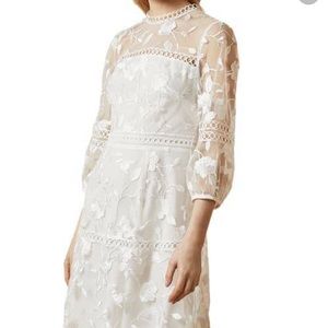 Ted Baker Tabii Dress in Ivory